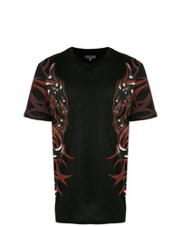 Lanvin Dragon Tribal Printed T Shirt