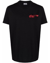 Diesel Dsl Print T Shirt