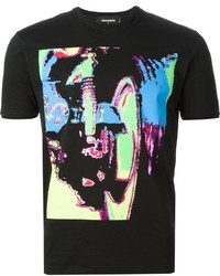 DSQUARED2 Abstract Print T Shirt