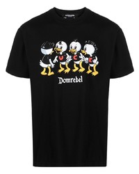 DOMREBEL Duck Print T Shirt