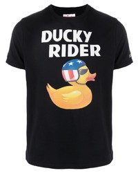 MC2 Saint Barth Ducky Rider Graphic Print T Shirt