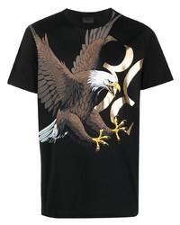 Billionaire Eagle Print T Shirt