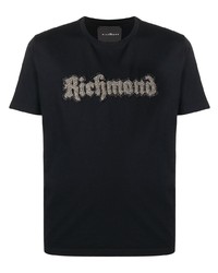 John Richmond Embellished Logo T Shirt