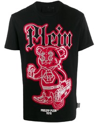 Philipp Plein Embellished Teddy Bear T Shirt