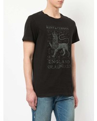 Kent & Curwen English Lion Motif T Shirt