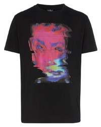 Marcelo Burlon County of Milan Face Print Cotton T Shirt