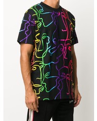 Marcelo Burlon County of Milan Face Print T Shirt