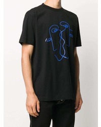 Marcelo Burlon County of Milan Faces Print T Shirt