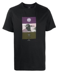 PS Paul Smith Facing The Wall Crew Neck T Shirt