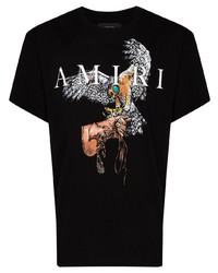 Amiri Falcon Print T Shirt