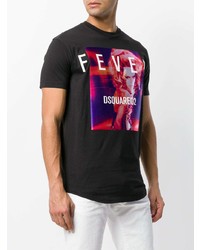 DSQUARED2 Fever Photo Print T Shirt