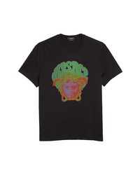Versace First Line Psychedelic Medusa Graphic Tee