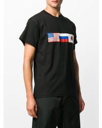 Gosha Rubchinskiy Flag Print T Shirt