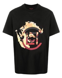 Clot Flame Cotton T Shirt