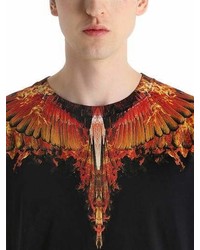 Marcelo Burlon County of Milan Flame Wing Printed Jersey T Shirt