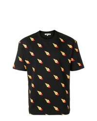 McQ Alexander McQueen Flames Print T Shirt