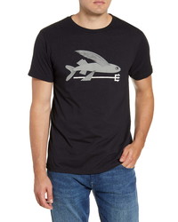 Patagonia Flying Fish Regular Fit Organic Cotton T Shirt