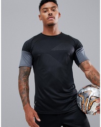 Puma Football Graphic T Shirt In Black 655783 01