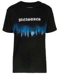 Pleasures Forest Scene Logo T Shirt