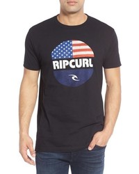 Rip Curl Freedom Graphic Crewneck T Shirt