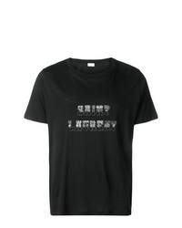 Saint Laurent Front Logo T Shirt