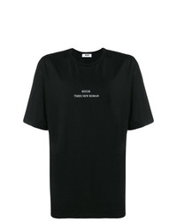 MSGM Front Printed T Shirt