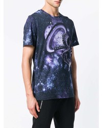 Frankie Morello Galactic Print T Shirt