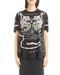 Givenchy Gemini Graphic Tee