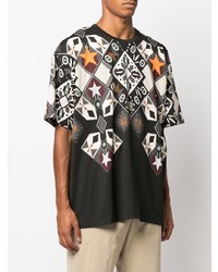 Etro Geometric Print Short Sleeve T Shirt