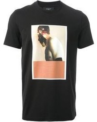 Givenchy Burnt Polaroid Print T Shirt