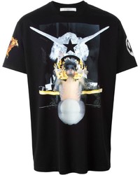 Givenchy Columbian Fit Abstract Print T Shirt