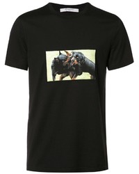 Givenchy Rottweiler Print T Shirt