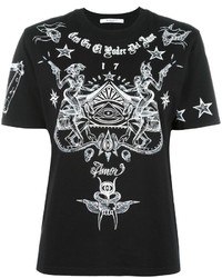 Givenchy Tattoo Print T Shirt