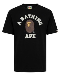 A Bathing Ape Glass Beads College T Shirt