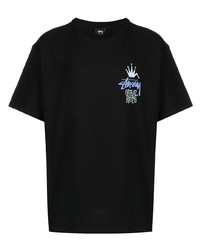 Stussy Global Roots Printed Cotton T Shirt