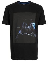 BOSS Glow In The Dark Print T Shirt