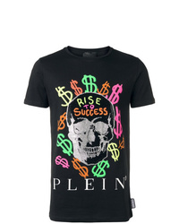 Philipp Plein Graffiti Skull T Shirt