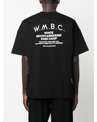 White Mountaineering Graphic Front Short Sleeve T Shirt