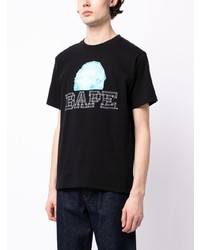 A Bathing Ape Graphic Logo Print T Shirt