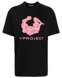 Y/Project Graphic Logo Print T Shirt