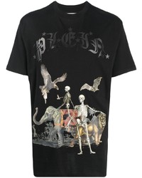 Philipp Plein Graphic Logo Print T Shirt