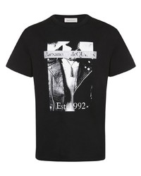 Alexander McQueen Graphic Logo Print T Shirt
