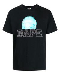 A Bathing Ape Graphic Logo Print T Shirt