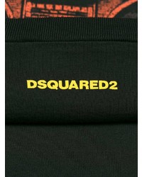 DSQUARED2 Graphic Print Contrast T Shirt