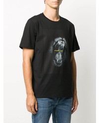 7 For All Mankind Graphic Print Cotton T Shirt