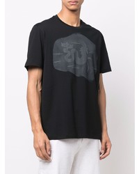 Brioni Graphic Print Cotton T Shirt