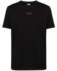 Karl Lagerfeld Graphic Print Cotton T Shirt