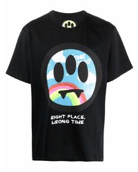 BARROW Graphic Print Cotton T Shirt