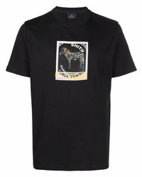 PS Paul Smith Graphic Print Cotton T Shirt