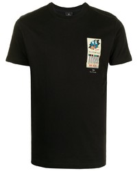 PS Paul Smith Graphic Print Cotton T Shirt